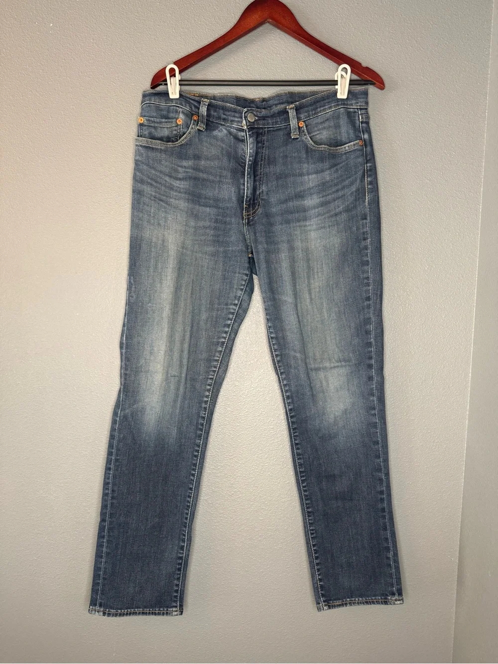 Levi’s Premium 511 Slim Jeans W36 L32 Medium Wash Stretch Denim Men’s